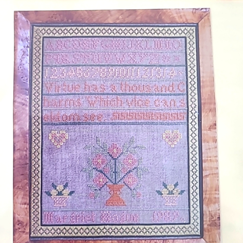 Reproduction Sampler Kit, "Virtue Has a Thousand Charms"